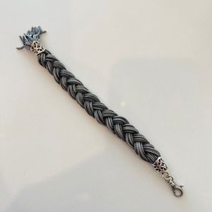Braided Silver Bracelet